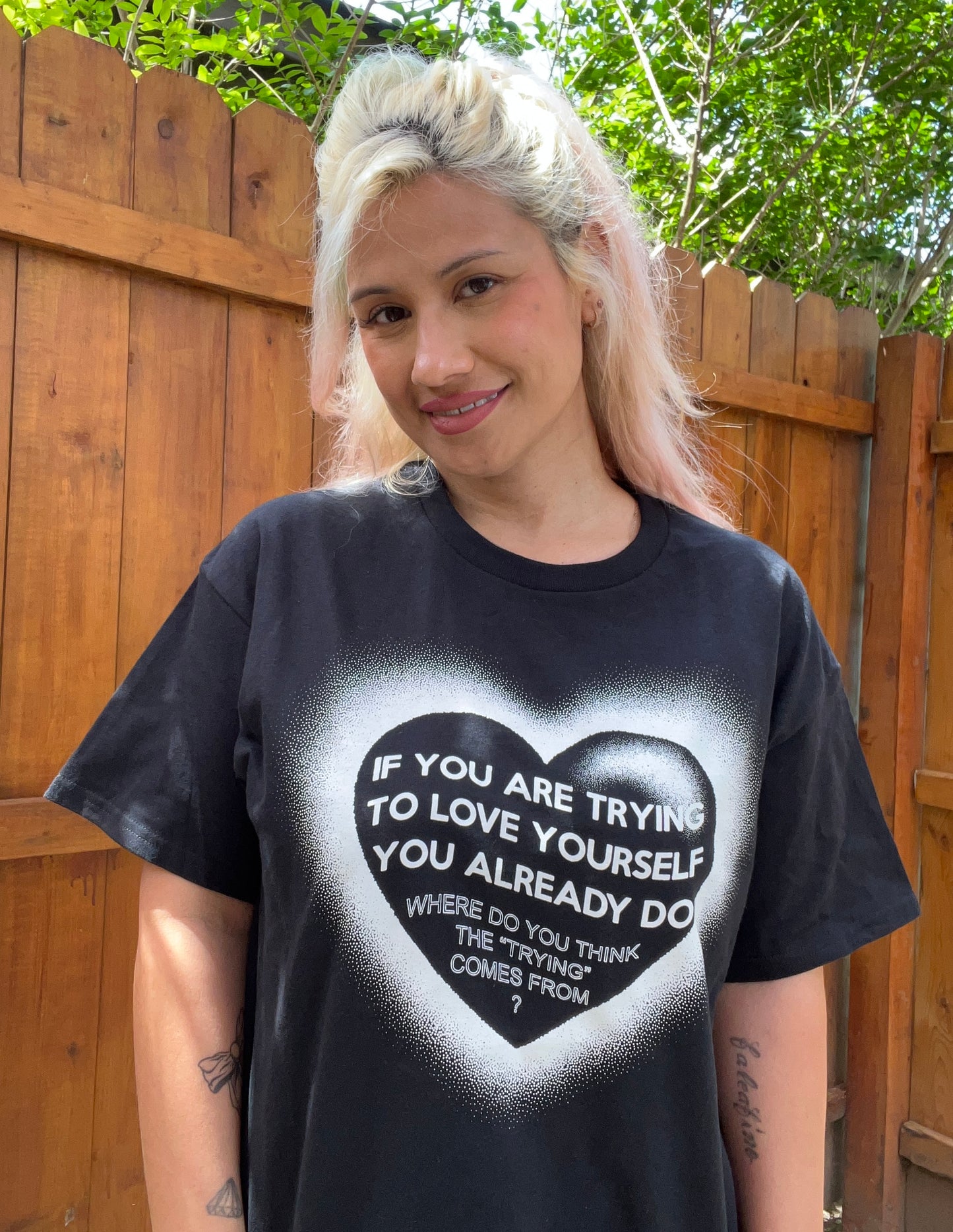 You Already Love Yourself T- Shirt (Black)
