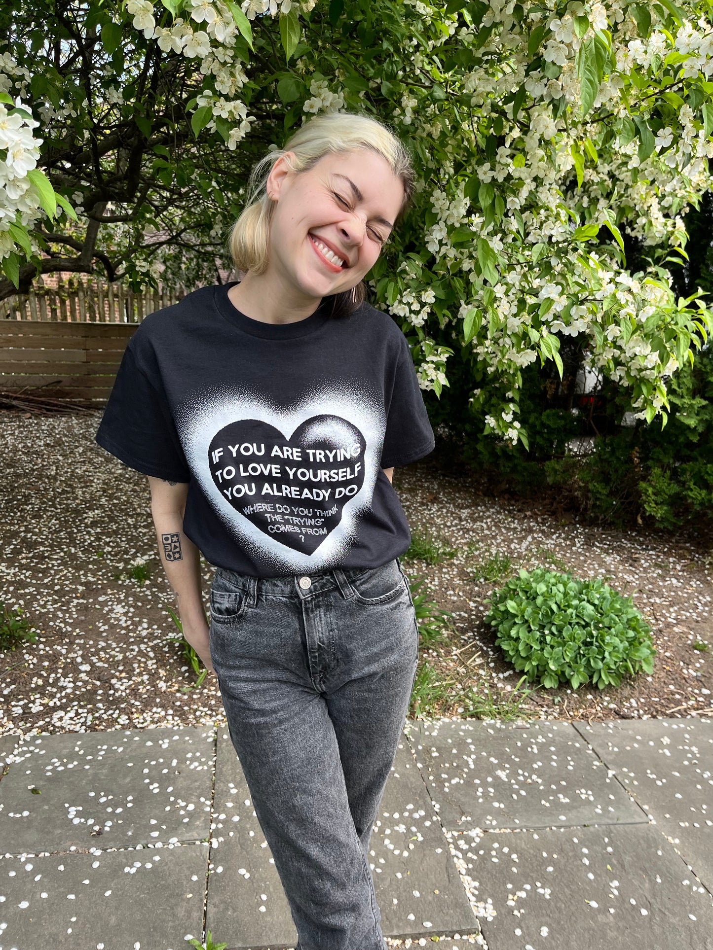 You Already Love Yourself T- Shirt (Black)