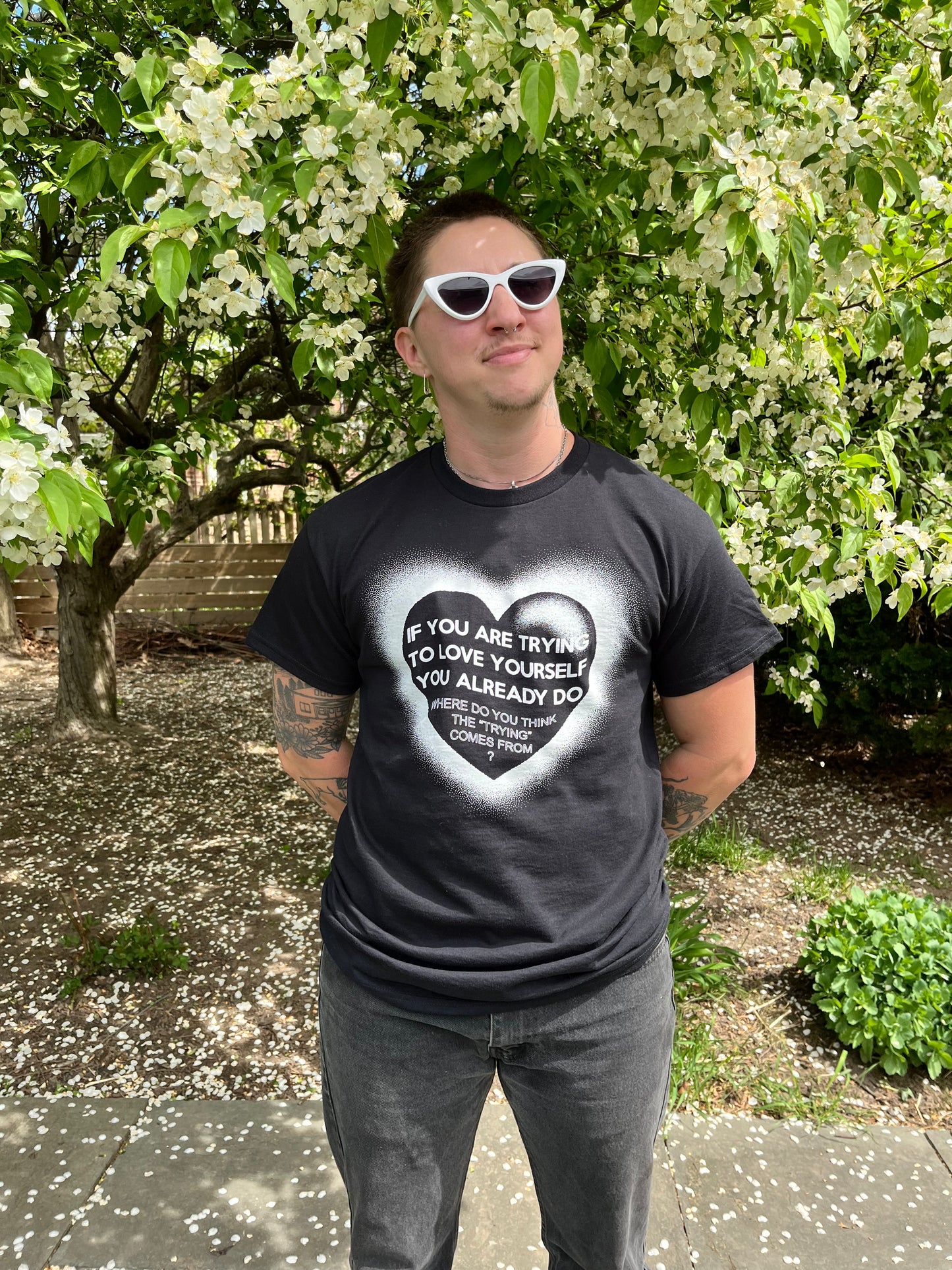 You Already Love Yourself T- Shirt (Black)