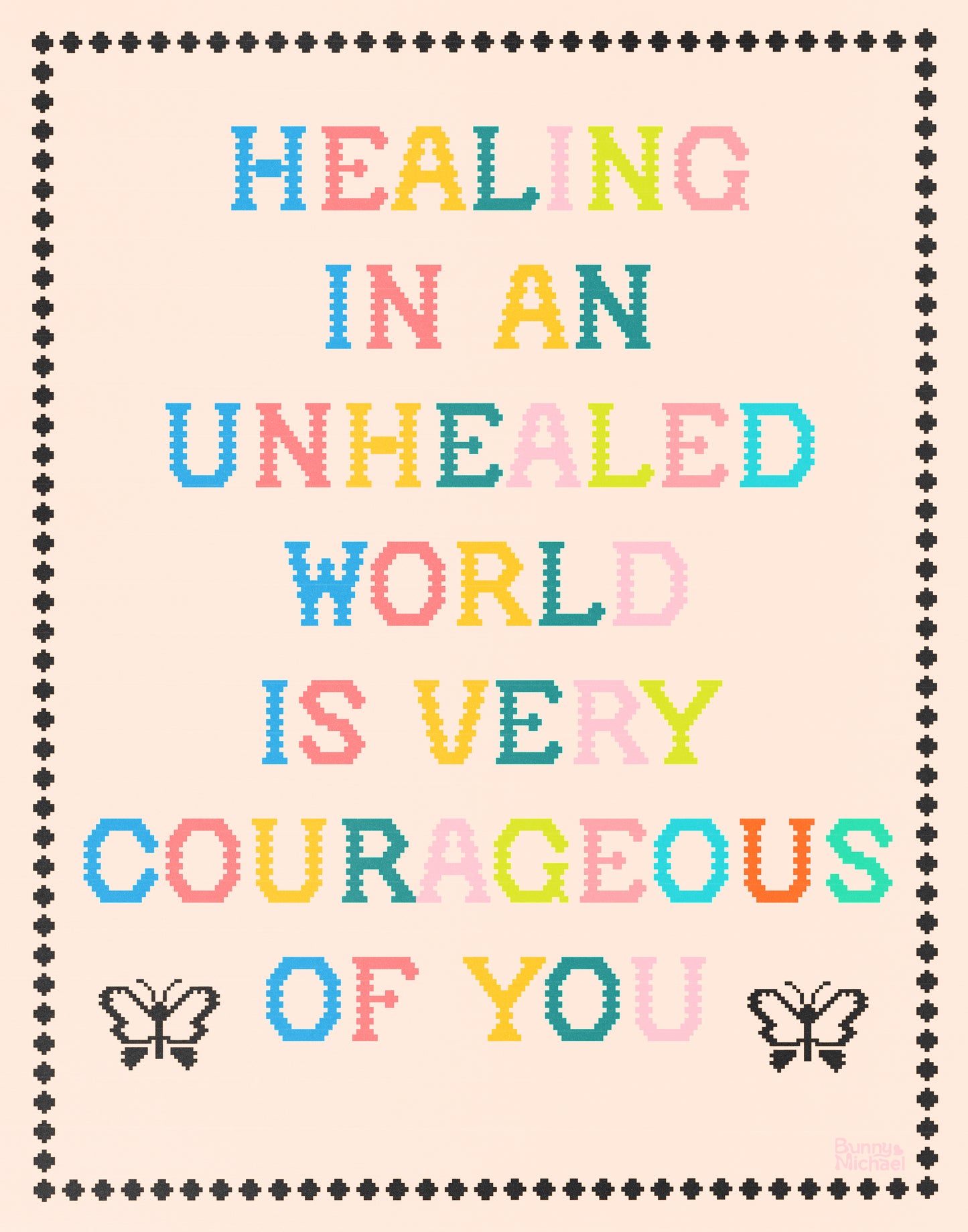 11" x 14" HEALING IN AN UNHEALED WORLD Art Print