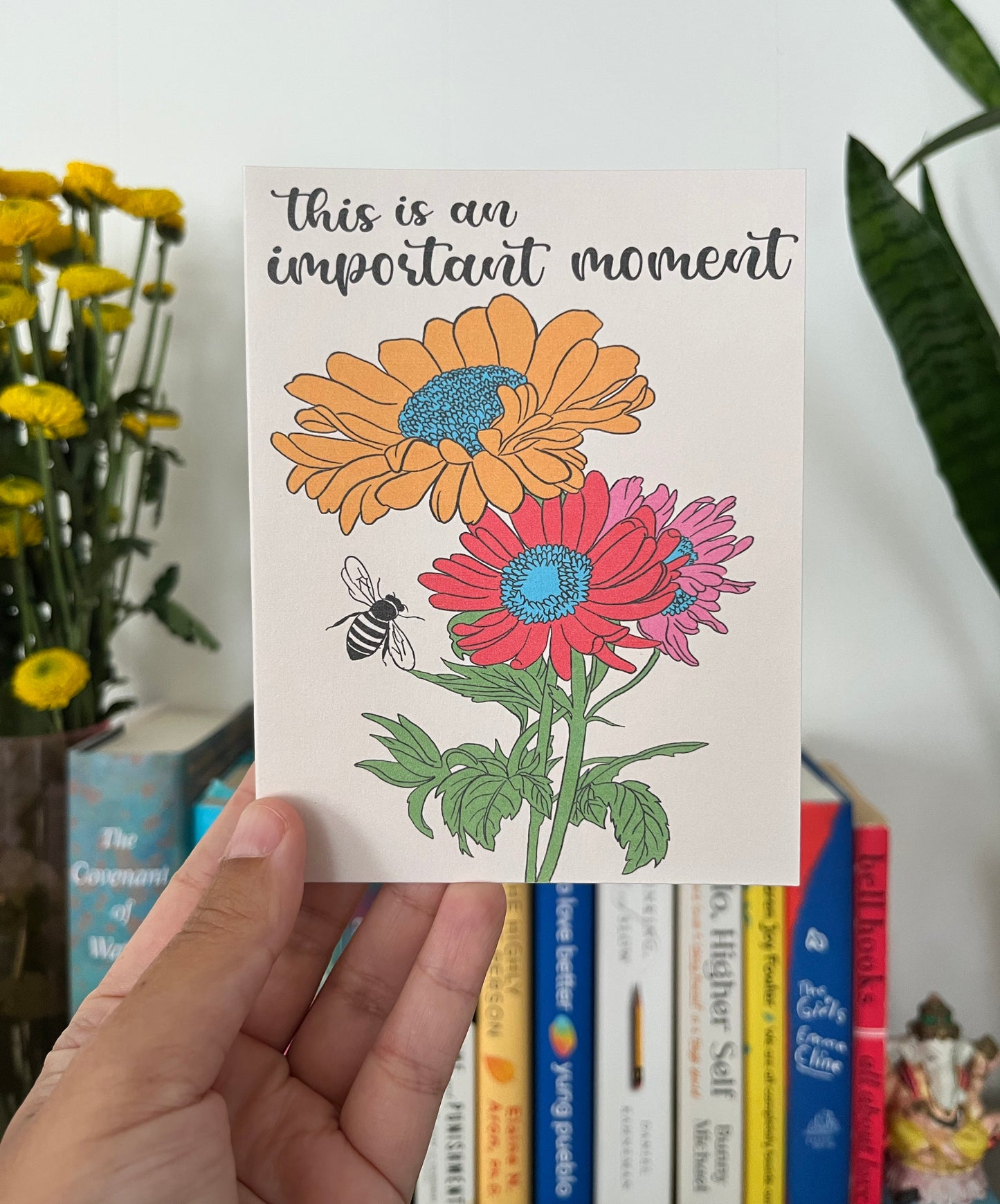 This Is An Important Moment Greeting Card