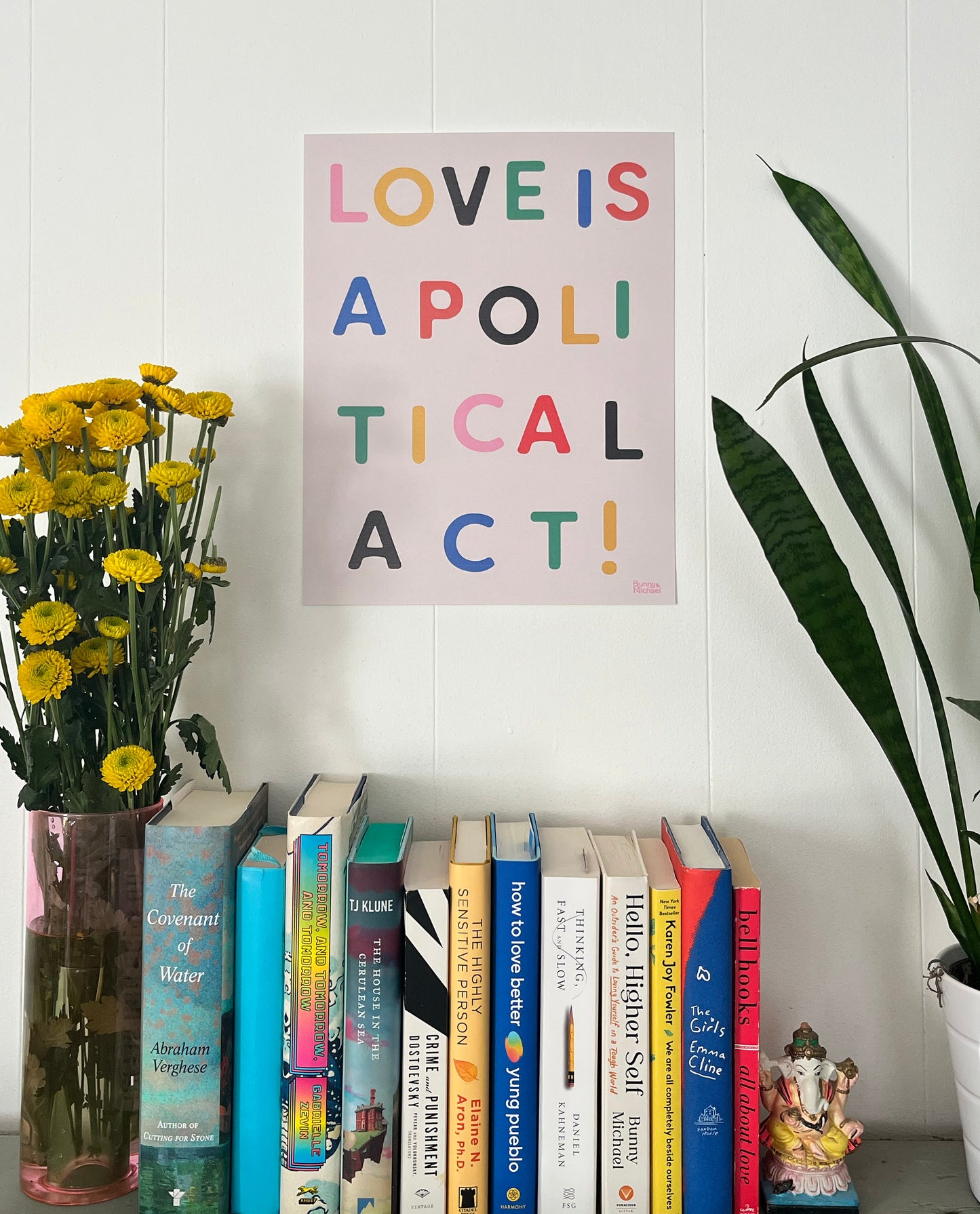 11" x 14" LOVE IS A POLITICAL ACT Art Print