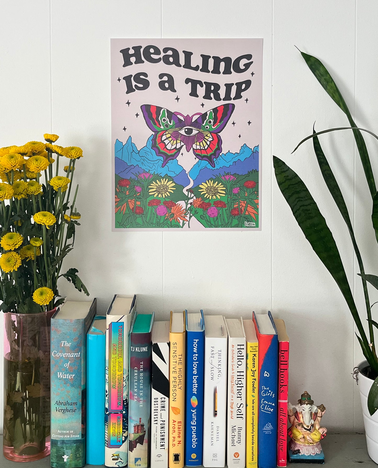 11" x 14" HEALING IS A TRIP Art Print