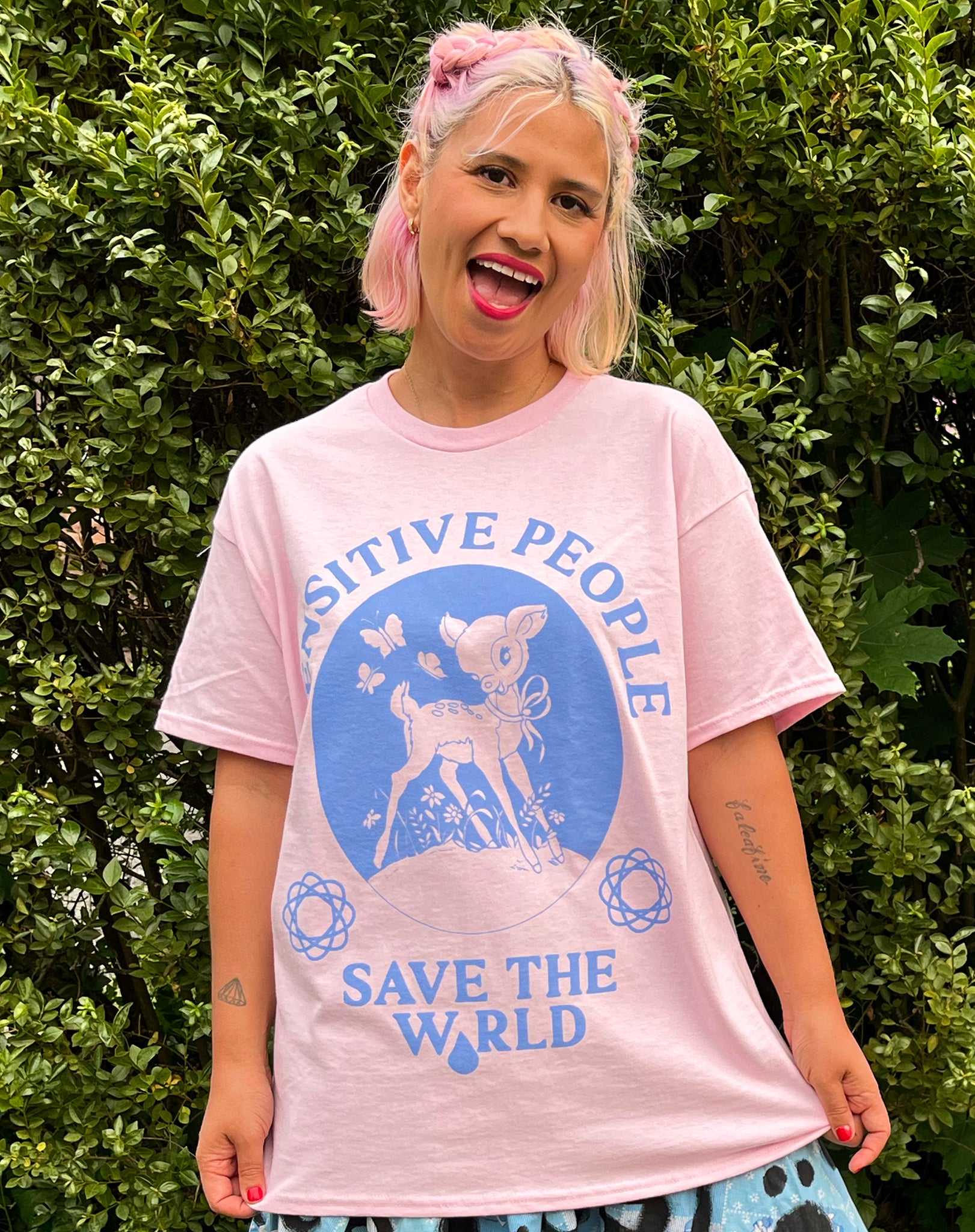 Sensitive People Save The World T Shirt – Michael Higher Self